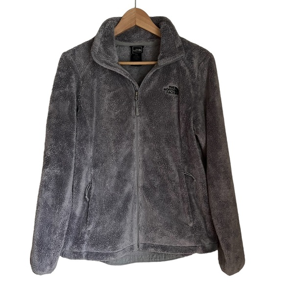 The North Face Silver Full Zip Osito 2 Fleece‎ Jacket Size: M - Picture 11 of 11